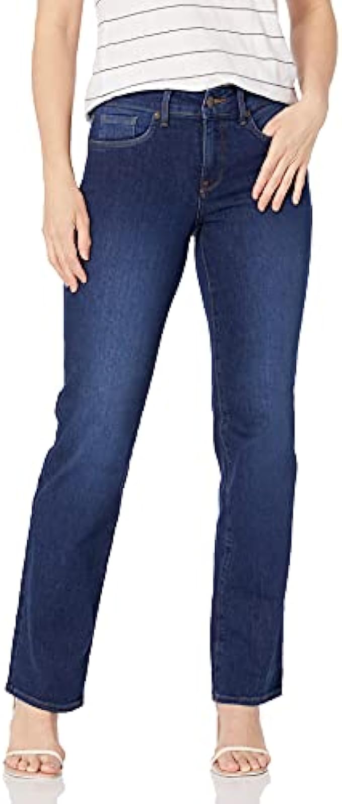 NYDJ Petite Marilyn Straight Jeans