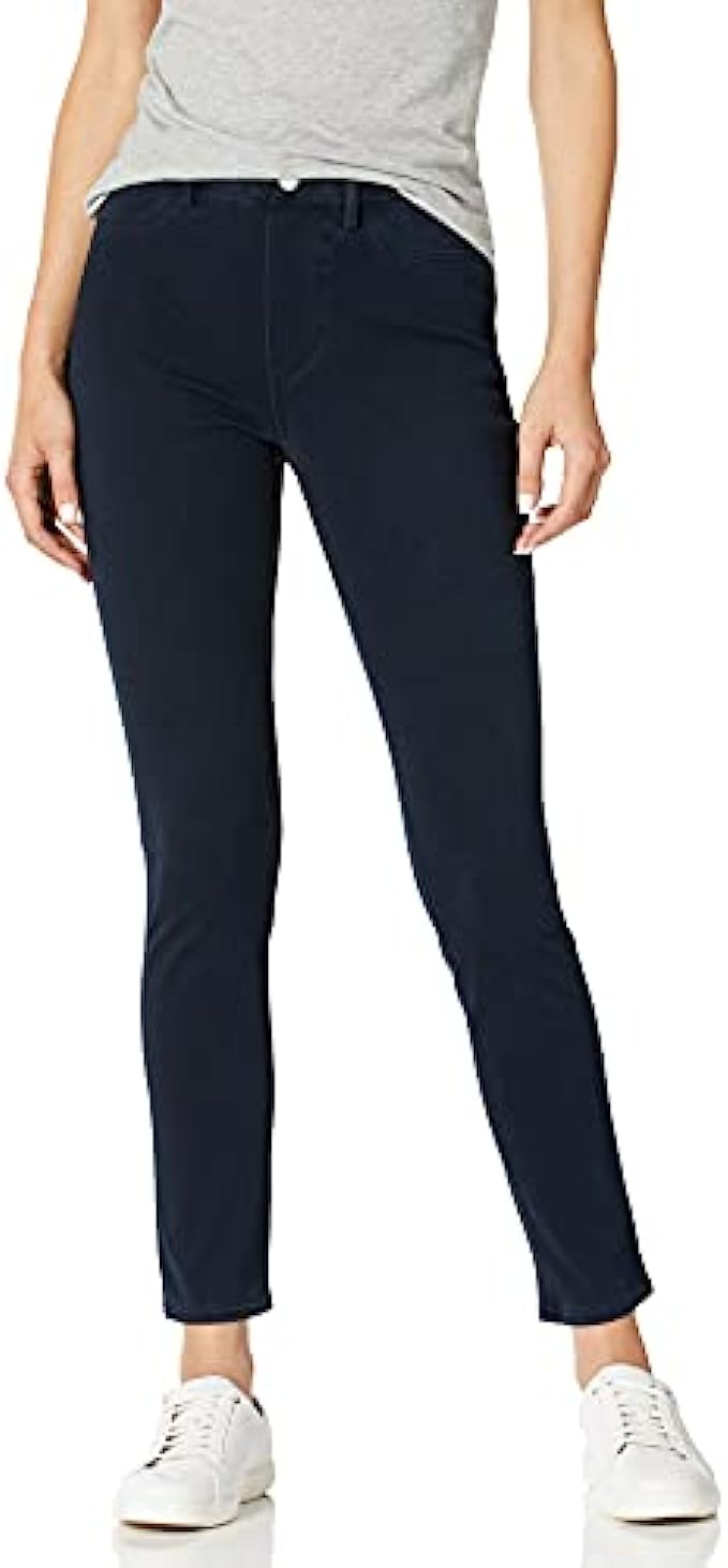Bandolino Women&#039;s Bella All Day Comfort Pull on Knit Denim Legging