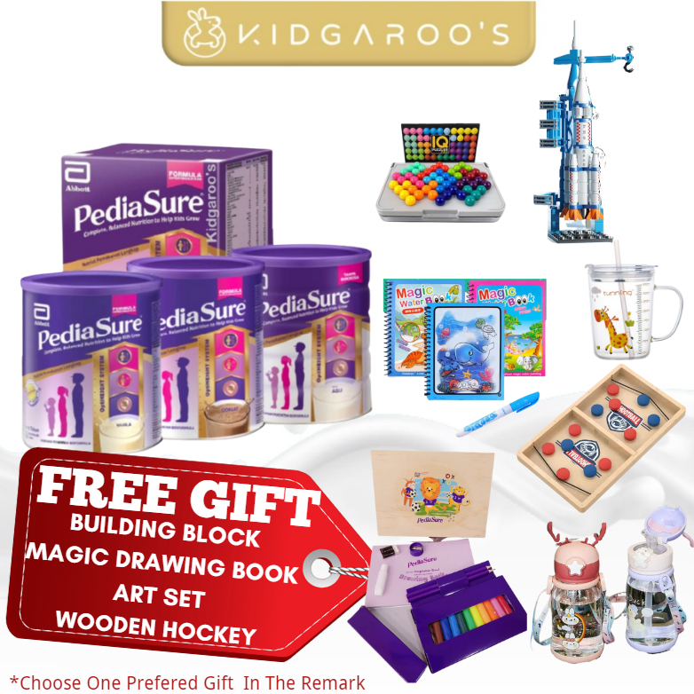 PediaSure Vanilla &amp; Original 1.6Kg Tin / 1.8Kg / 3.0Kg REFILL  (MADE IN SG FOR MALAYSIA)