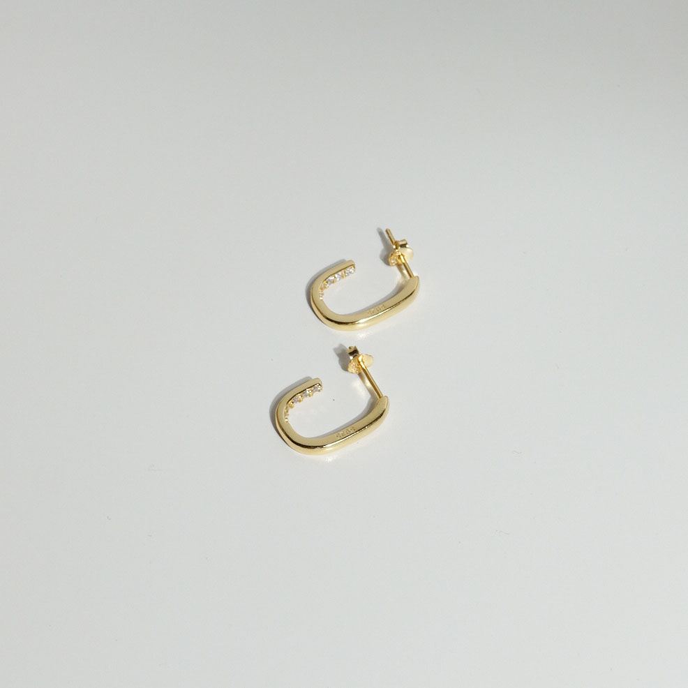 Our Olivka Baby Saylor Oval Hoop